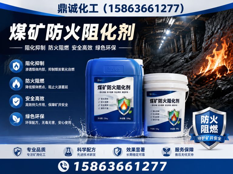 山东煤矿防火阻化剂展示图